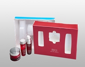 纯白化妆品吸塑托盘